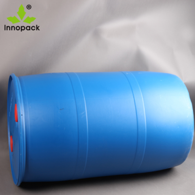 55 gallon 200L drum HDPE Open Top Blue Plastic Drum - Innopack