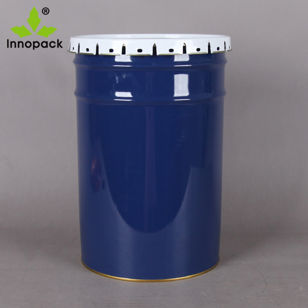 60L open head sealed conical stainless steel drum - Innopack